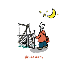 Illustrasjon av ordet henteskam