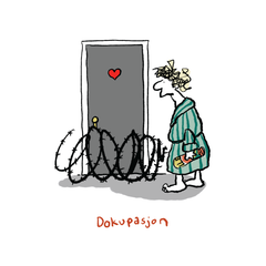 Illustrasjon av ordet dokupasjon