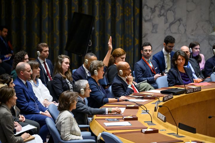 Siden FN ble opprettet har vetomakten blitt brukt hele 321 ganger, og flere ganger under Gaza-krisen. Bildet viser da Storbritannia avsto fra å stemme på en resolusjon i desember. Foto: UN Photo/Loey Felipe.