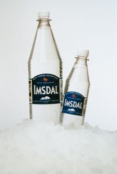 De første flaskene fra Imsdal