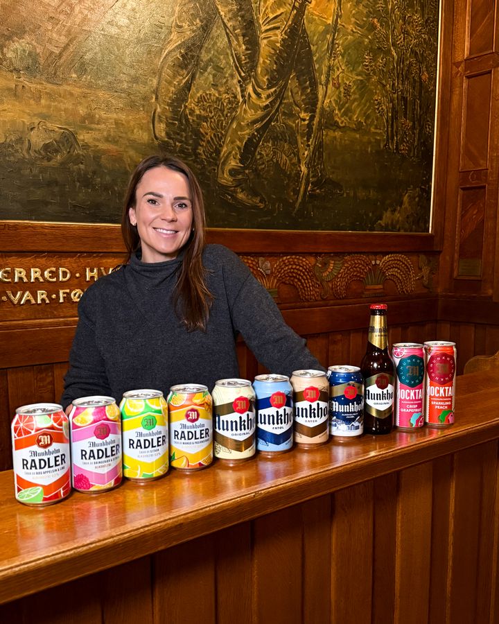 Munkholmsjef i Ringnes, Christina Vang Garberg, viser frem bredden i Munkholmporteføljen.