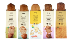 Coop har redesignet alle Coop-brød og innført egen grovhetsmerking. Foto: Coop