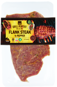 Coop Grill Perfekt Flank Steak 4-pepper ble tildelt innovasjonsprisen Årets stjerneskudd. Foto: Coop