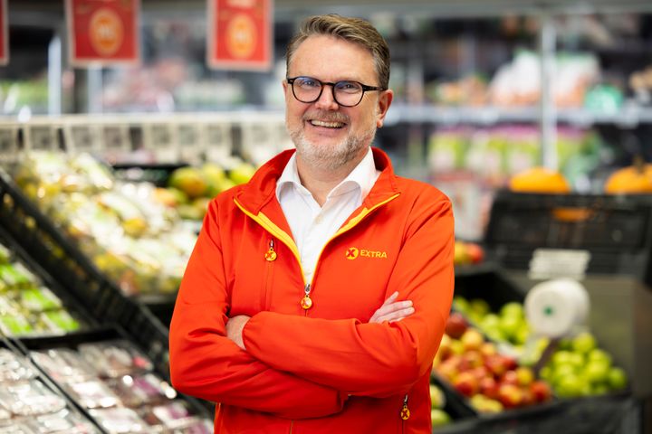 Håvard Jensen, kjededirektør i Extra.