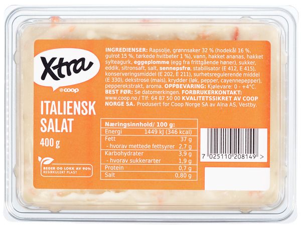 X-tra Italiensk Salat
