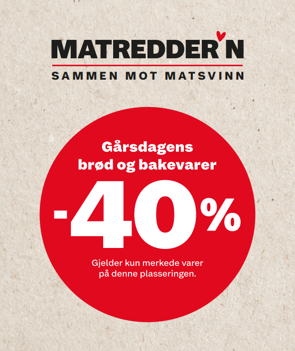 Matredder'n 40 %