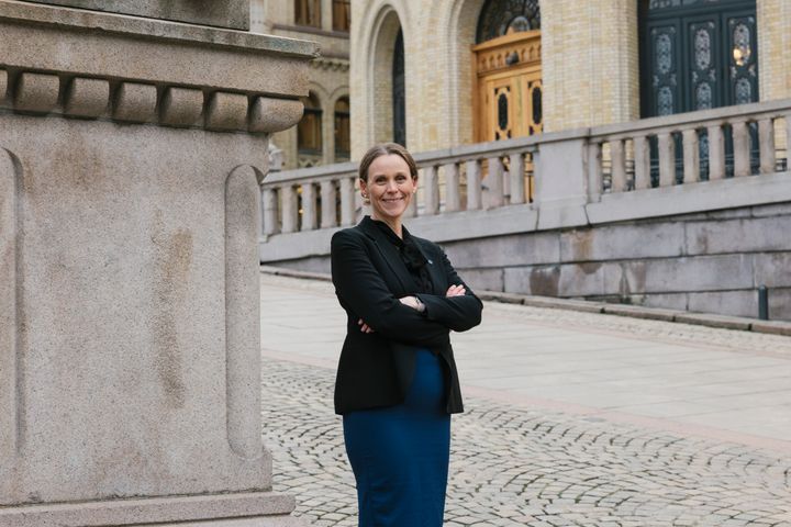 Lise Lyngsnes Randeberg på Løvebakken. Foto: Akademikerne