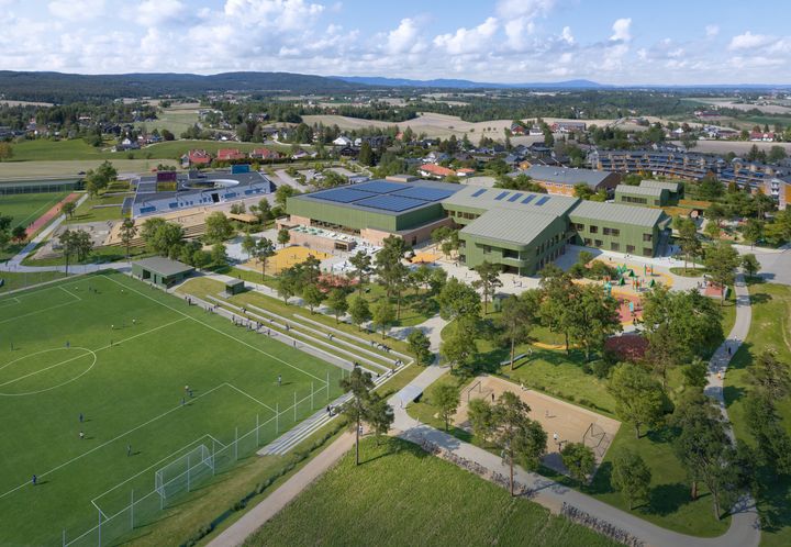 Prosjektet innebærer bygging av ny barnehage, barneskole, flerbrukshall, fotballbaner og flere andre nærmiljøfasiliteter med fokus på å styrke oppvekstmiljøet for de unge.