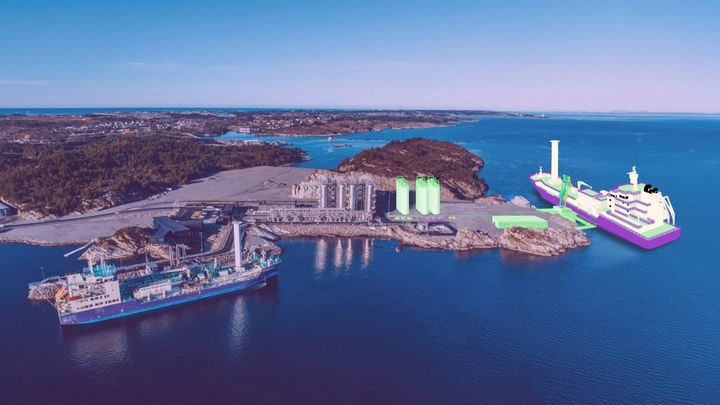 Skanska skal utføre grunn– og byggearbeider til et nytt prosessanlegg i den andre fasen av transport og –lagringsprosjektet Northern Lights.