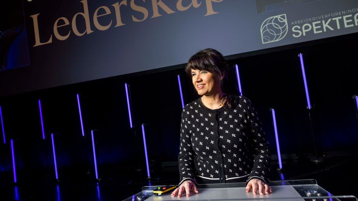 Spekters administrende direktør Anne-Kari Bratten, her fra fjorårets Spekterkonferanse.