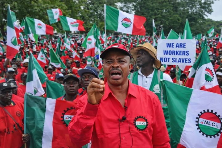 Joe Ajaero er prisvinner.