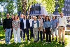 Forhandlingsutvalget for farmasøytisk overenskomst møtte hos Norsk Industri i slutten av mai.
