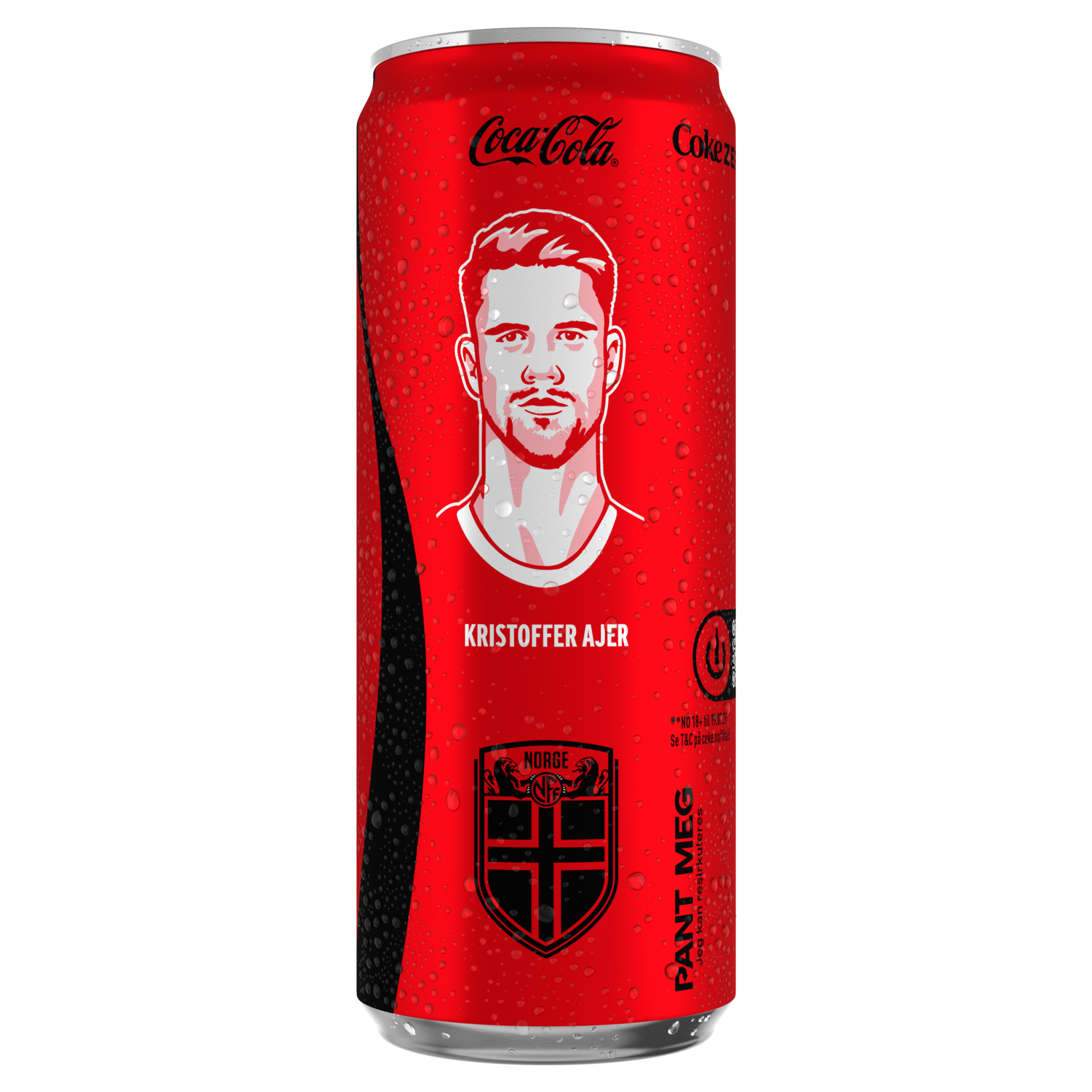 Coca-Cola feirer landslaget – spillere på boksene for første gang