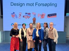Design mot forsøpling lansering sammen med Hold Norge Rent, Mepex, Grønt Punkt Norge, Emballasjeforeningen og masterstudenter i produktdesign ved Oslo Met.