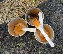 Kartleggingen viser at forsøplingen i stedet skifter form: Mengden avfall laget av papir, metall og komposittmaterialer øker.