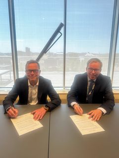 Eivind Kallevik, Hydro og Håkon Haugli, Innovasjon Norge.