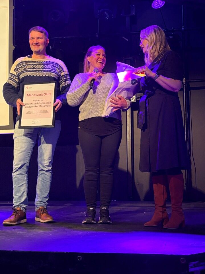 Mannsverk Gård er vinner av årets BU-pris for Finnmark.