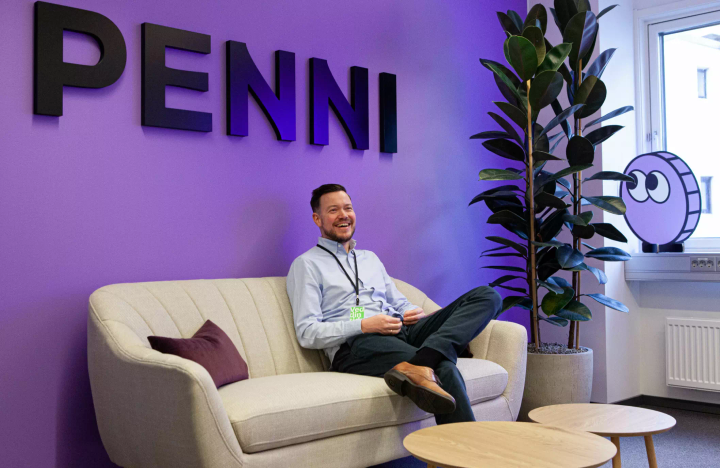 Amund Tosterud, leder for kundeopplevelser i Penni