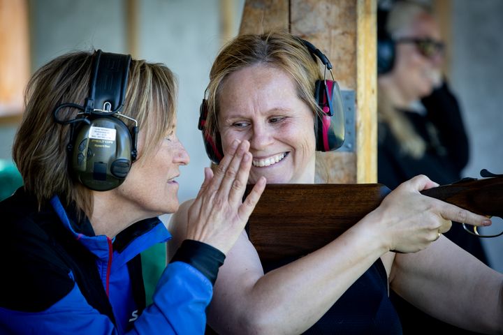 Skytetrening hos Alta Jeger- og Fiskerforening