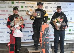 NM-pallen: Gull til Kaja Broen Eriksen, sølv til Adrian Herland Rollag og bronse til Rasmus Løberg