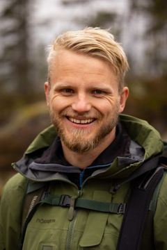Utstillingsleder for Elverumsutstilligen Olav Greivstad