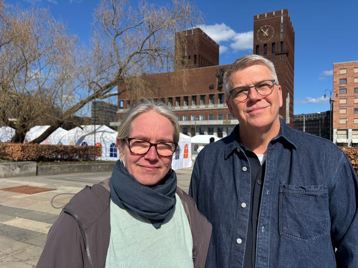 Leder Marianne Lange Krogh og nestleder Bård Eirik Ruud i Unio Oslo kommune.