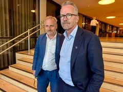 Unios forhandlingssjef Klemet Rønning-Aaby og forhandlingsleder Geir Røsvoll konstaterer brudd i lønnsoppgjøret i kommunene, utenom Oslo kommune, som er eget forhandlingsområde.