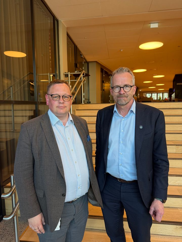 Det er brudd i lønnsoppgjøret for kommunene- unntatt Oslo kommune - konstaterer forhandlingslederne Kai Øivind Brenden og Geir Røsvoll i Unio kommune.