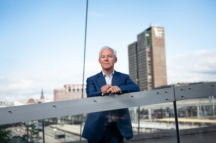 Konsernsjef Sverre Thornes i KLP