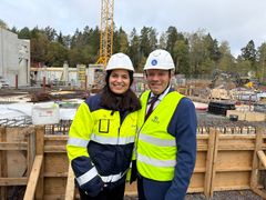 Nina Solli og Kommunalminister Bjørnar Skjæran