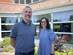 Kjetil Fyrand og Linn Anne Bjelland Brunborg.