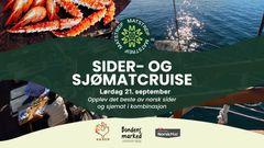 Et av mange arrangementer under Matstreif er sider- og sjømatcruise