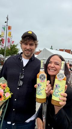Jon Eiane Brandal og Elodie Montero fra Eiane Gard.