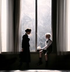 Guvernanten og Miles i «The Turn of the Screw» – i regi av Peer Perez Øian.