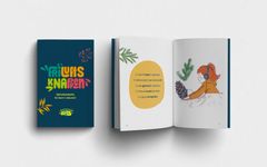 Heftet Friuftsknappen inneholder 60 oppgaver barna kan løse ute i naturen.